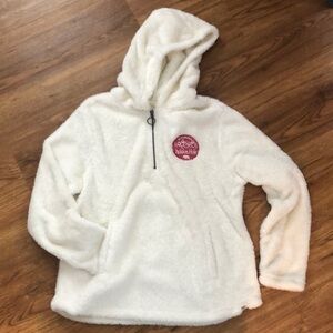 New Large ivory hoodie Jackson Hole Wyoming